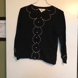 HWA cardigan with embroider